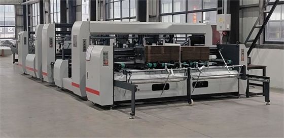 JH-3200F-P Máquina de pegado automático de caja de doble empalme Velocidad 0 - 120M/min