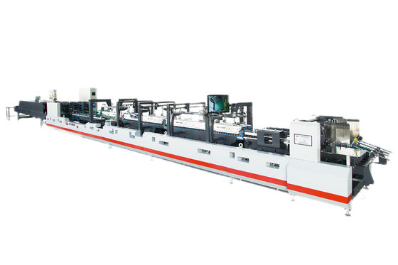 calidad  High Speed Automatic Folding Gluing Machine 18.5KW 0 - 500M/min JH-650PC fábrica
