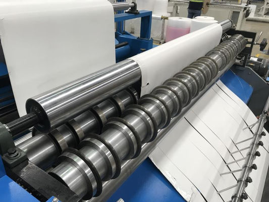 Máquina de protección de borde de papel sin eje / máquina de rebobinado de cortador de papel