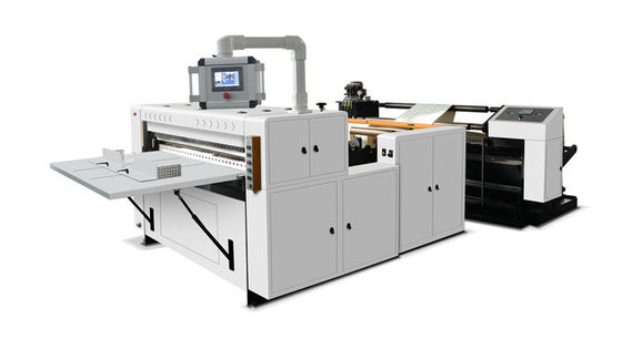 Máquina de corte de papel de 8KW Jumbo Roll A3 / A4 Máquina de corte de papel 50HZ