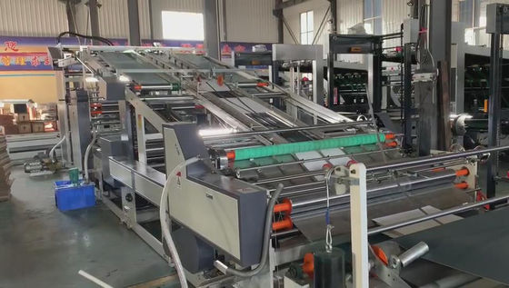 El motor eléctrico 3 en 1 máquina de laminado automática de flauta BZJ-1600S5