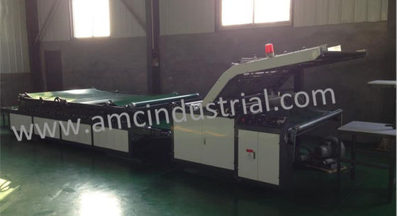 Máquina de laminado de flauta de alimentación manual 7kw BZJ-1450Q2 Peso 4000kg