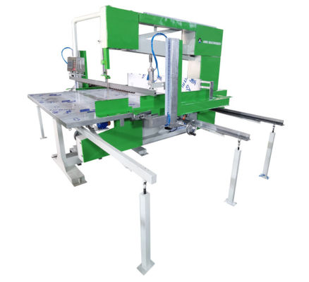 Máquina de corte vertical automática de 4KW con serigrafía AHS-1524