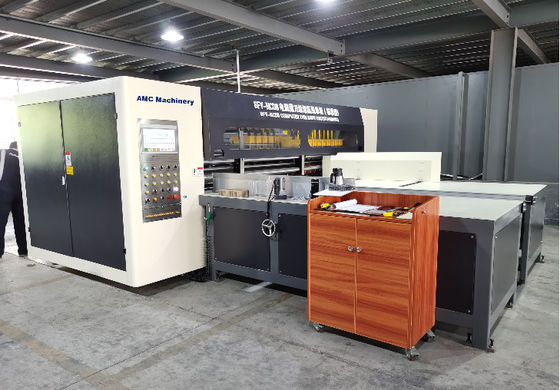 15kw de control PLC de papel máquina de panal de miel de la tabla de corte y máquina de corte transversal