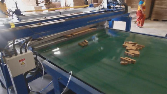 NCC-1300 Control PLC Cortador cruzado de tablero de panal de abejas con operación de pantalla táctil