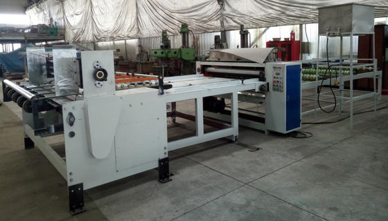 Máquina de conversión ondulada de 380V 50HZ 3P Máquina de cera de cartón de doble cara