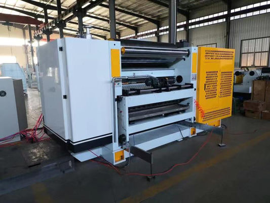 Tipo de caja industrial de cara única para la línea de papel corrugado SF-280D-1600