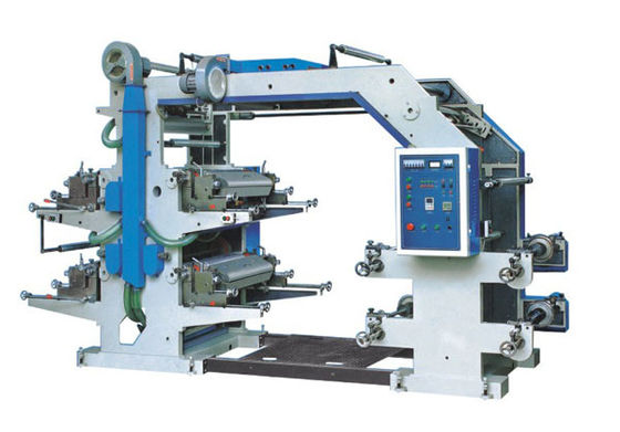 10 - 50 m/min Máquina de impresión de flexo de dos colores YT-600-2C 191 - 714 mm longitud de impresión