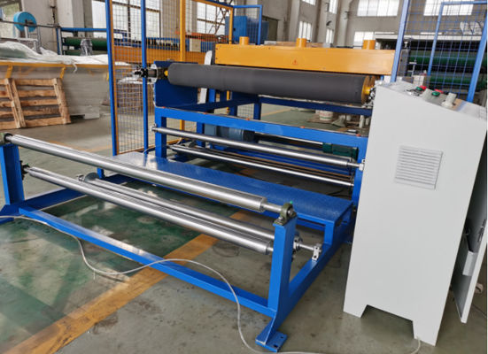 7.5KW Slitter Gluer con Rewinder 1600 rodillo cromado
