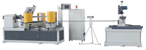 Línea de producción de tubos de papel de dos cabezas tipo 3 - 12 capas 11KW TSJG-150