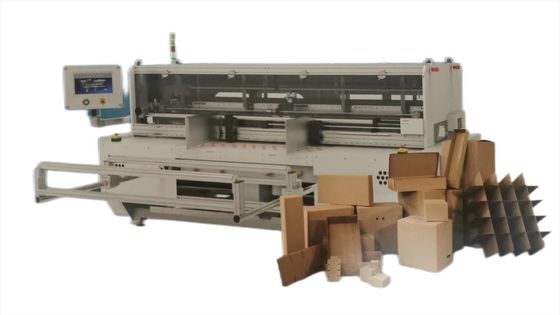 Máquina de fabricación de cajas onduladas automáticas multifunción de paso único con bajo consumo