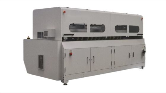 Máquina de fabricación de cajas onduladas automáticas multifunción de paso único con bajo consumo