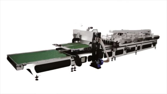 7.5KW Máquina de partición automática de cartón CGJ1200-4L Máquina de montaje de cajas de cartón