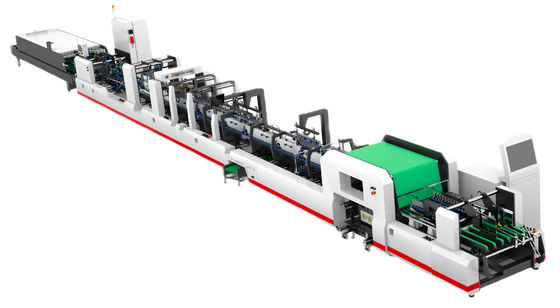 Máquina de pegamento de carpetas automática de alta velocidad 18.5KW 0 - 500m/min JH-850PC