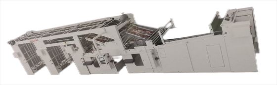 Máquina de laminado de papel de cartón de 3 pliegues 220V / 380V 32KW 16m2 Cable
