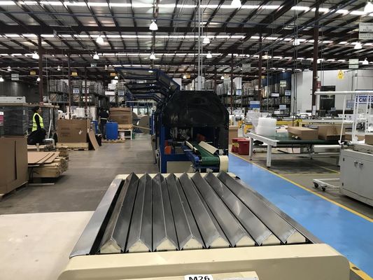 Máquina de protección de borde de papel de perfil L para las necesidades de protección de papel
