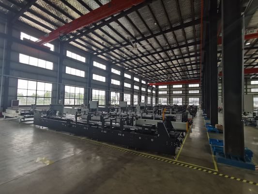 Máquina de inspección completa de carpetas de pegamento con alimentación automática continua y unidad de transporte de cinturón blando