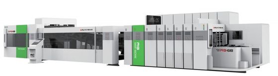 Impresora de alta velocidad de flexo Slotter Die Cutter Folder Gluer Line