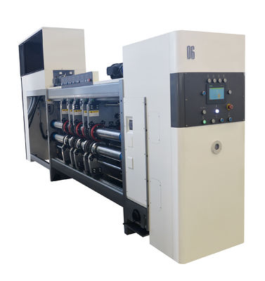 Guía de líneas de pegamento de la impresora Flexo-Slotter-Die Cutter-Folder para un embalaje corrugado eficiente