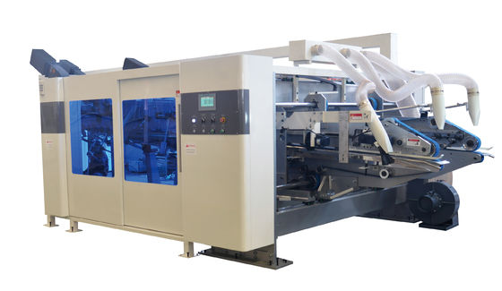 Guía de líneas de pegamento de la impresora Flexo-Slotter-Die Cutter-Folder para un embalaje corrugado eficiente