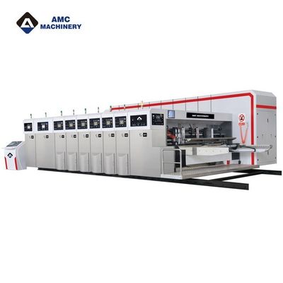 Control por PLC de la caja de cartón corrugado, impresora flexo, cortadora de matriz, cortadora de matriz, con homologación CE
